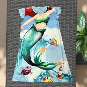 💖💕Girls Mermaid Nightgown